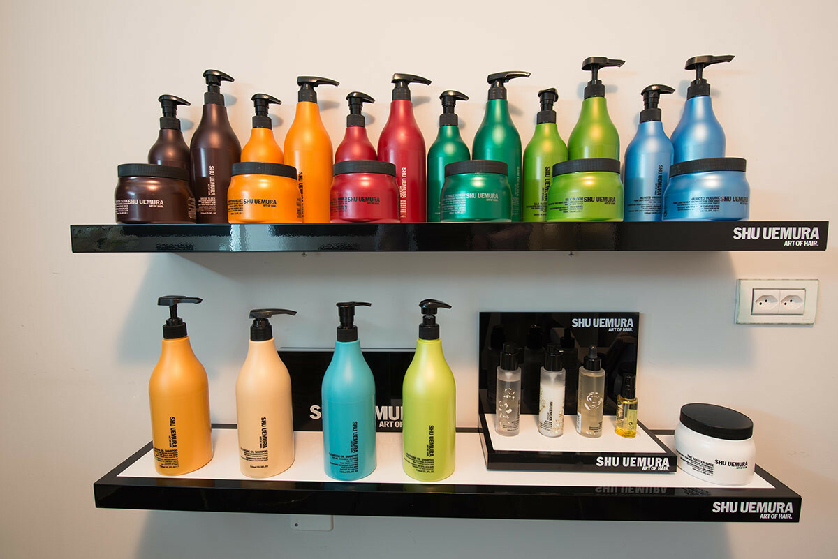 Cabine Shu Uemura Victoria Coiffure
