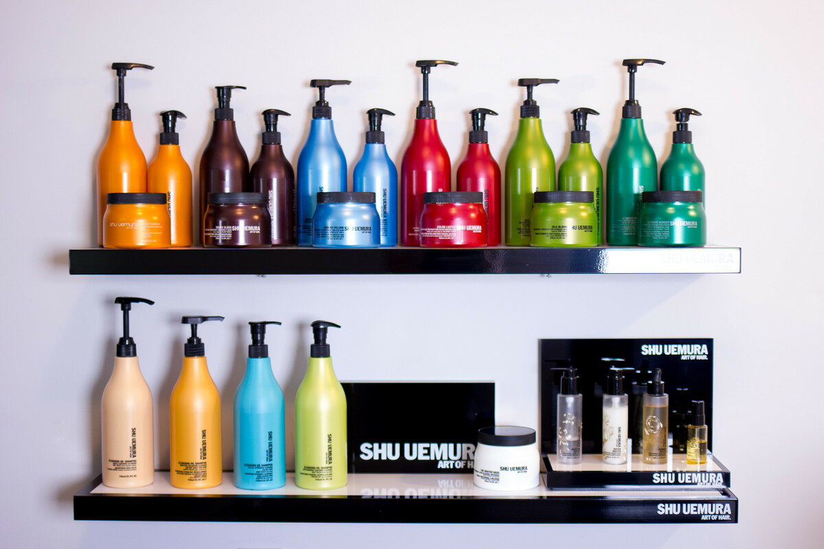 Cabine Shu Uemura Victoria Coiffure