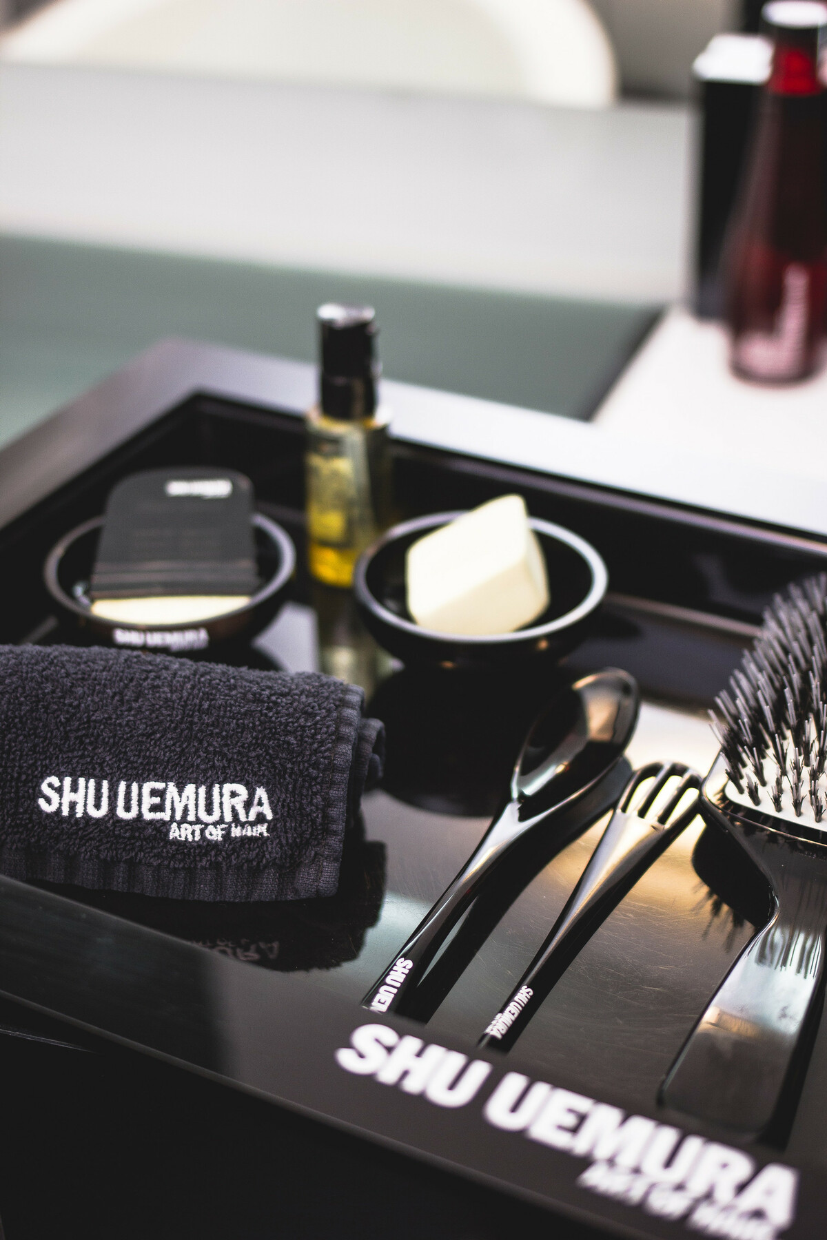 Cabine Shu Uemura Victoria Coiffure